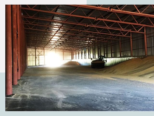 Строительство зернохранилищ в Златоусте