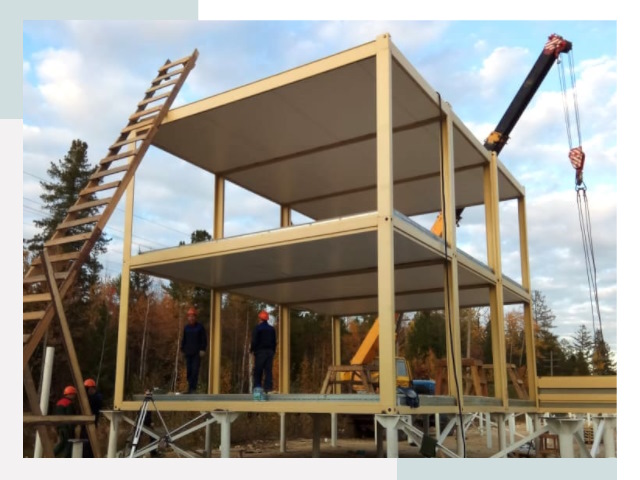 Строительство модульных здания Златоуст