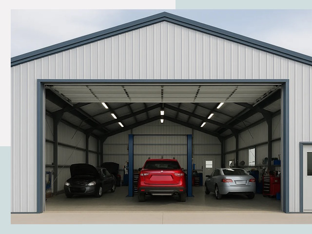 Ангары из сэндвич панелей от 619 руб. в Златоуст