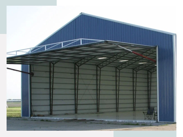 Прямо стенные ангары в Златоусте