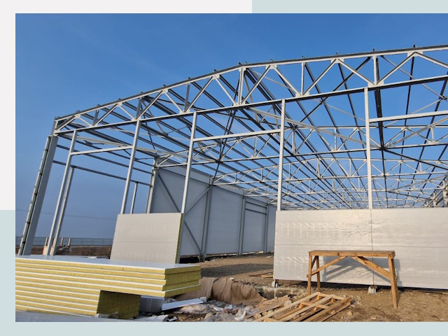 Утепленные ангары в Златоуст от 619 руб. за м²