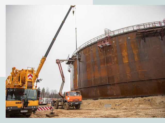 Монтаж резервуаров в Златоусте от 619 руб. за м³