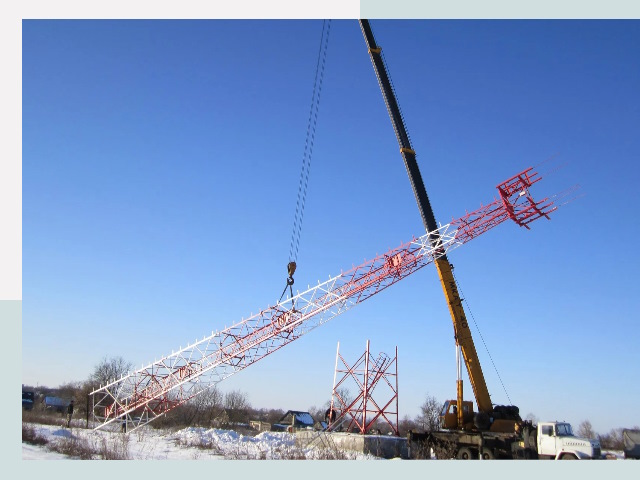 Строительство башен связи в Златоусте от 619 руб.