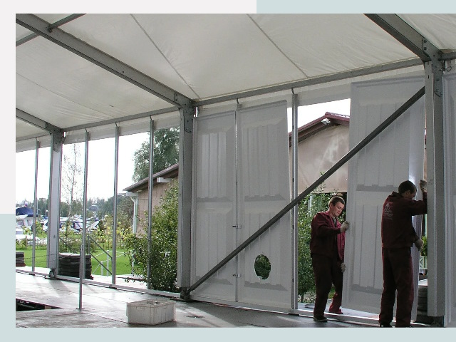 Быстро сборные шатры в Златоуст от 619 руб. за м²