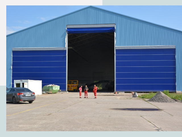 Ангарные ворота в Златоуст от СтальСтрой-Злт по цене 619 руб.