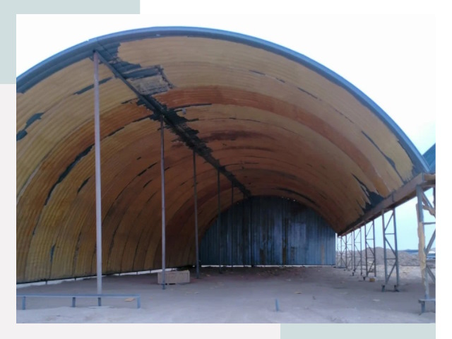 Реконструкция ангаров в Златоусте