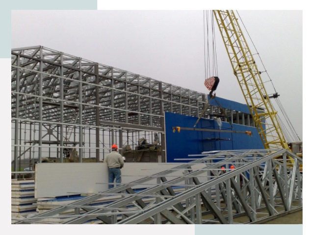 Монтаж ангаров в Златоусте