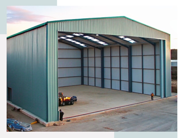 Строительство ангаров в Златоусте