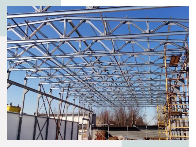 Металлокаркасы для складов в Златоусте